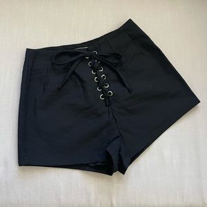 Lace Up Short
